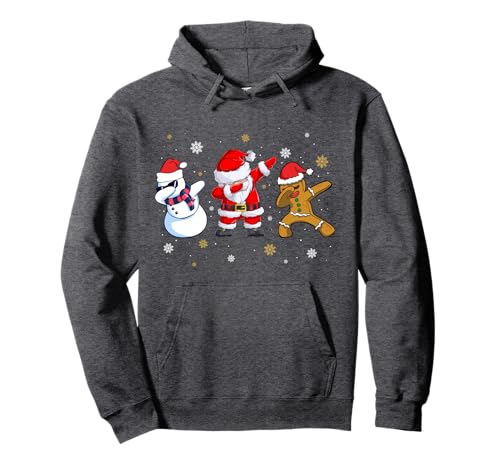 Bonhomme de Neige du Père Noël Dabbing Sweat à Capuche