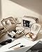 Oaque Clear Cosmetic Bag Set for Women Makeup Bag with Handle, 3 Pcs Travel Toiletry Bag Transparent Cosmetic Case Portable Make Up Organizer Bag for Essentials (Stone, Mini+S+L)