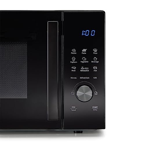 Hisense H23MOBSD1HG - Microondas con Grill, Capacidad de 23 L, 800 W de Potencia,1000 W Grill, Temporizador 60 Min, Modo Descongelar, Tirador, Acabado Negro - imagen 12