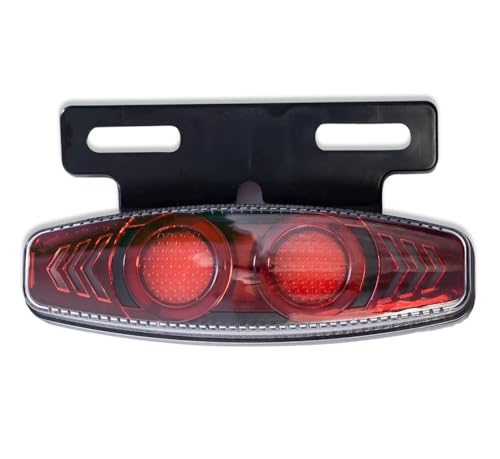 Feu arrière LED universel pour moto clignotant séquentiel dynamique haute visibilité