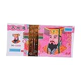 LZYWOD Ancestor Money, suministros de sacrificio de papel para trabajos, textura para quemar el paraíso al banco quemar dinero, antepasado cu