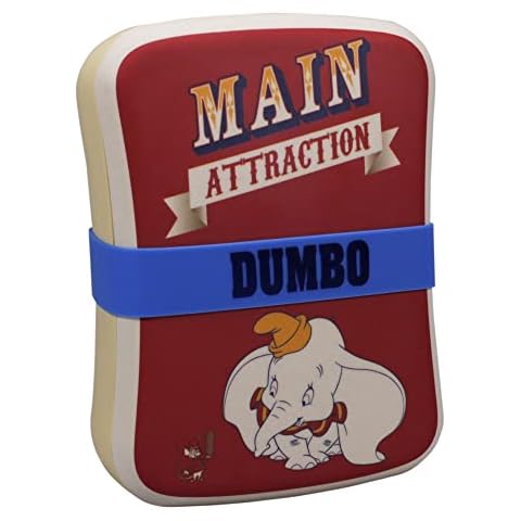 Fiambrera de bambú de Dumbo de Disney de Half Moon Bay Cover