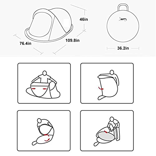 Tentes de camping durables et résistantes aux tempêtes estivales