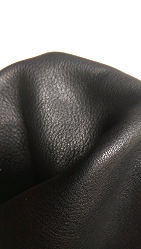 Black B Grade Quality Aniline Soft Cowhide Hide Skin 10-13 Sq.ft Genuine Leather Aniline Naked Natural Tumbled 2.5-3.0 Oz. #TOP27