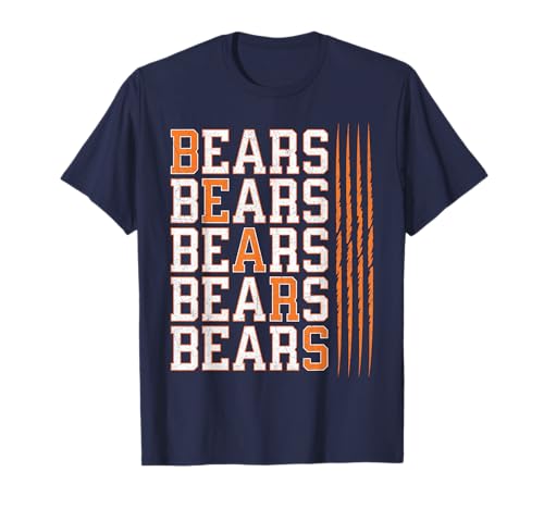 Vintage Bears Inspirational Athletic Bear Lover T-Shirt