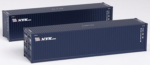KATO N Gauge 40 Feet High Cube Container, NYK Line, 2-Pack, 23-580C Railway Model Supplies image 4