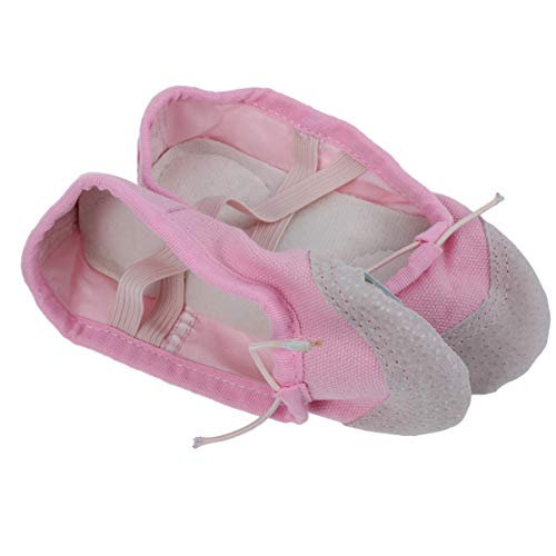 Sapatos de dança de balé rosa Healifty sapatilhas de balé Pilates sapatos para ioga dança ginástica