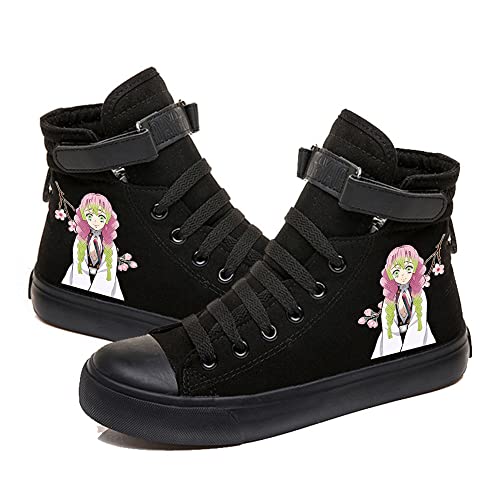 DIOMMELL Nezuko Tanjiro Zenitsu Shinobu Sneakers High Top Shoes Anime Gift