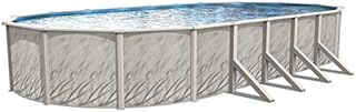 Lake Effect Pools 'Meadows Reprieve' 15' x 30' Oval Above Ground Swimming Pool | 52