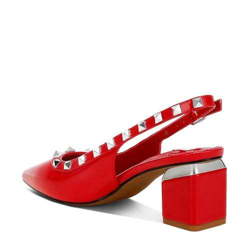 Hiral Stud Embellished Slingback Sandals4