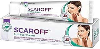 Herbal Scar Removal Cream for Pimple Marks, Dark Spots, Blemishes & Stretch Marks with 3% Onion, Paraben & EDTA Free, German Science Meets Ayurveda - 15g