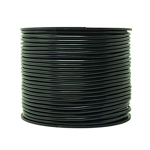 Baguettes fil sol PVC noir de 4 mm pour le soudage plastique en bobine de 100 m