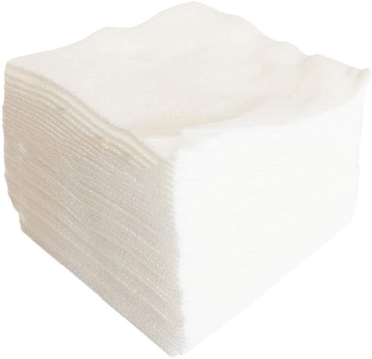 TOYANDONA 300pcs Gauze Pads Non Woven Cotton Gauze Sponge Cushion Wound Care Dressing Pads First Aid Surgical Making Supplies