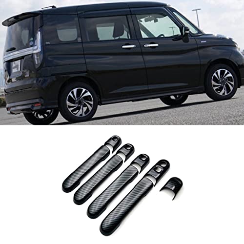 Cache-poignée de porte chromée Suzuki Solio Bandit pour éviter les rayures ABS - 4