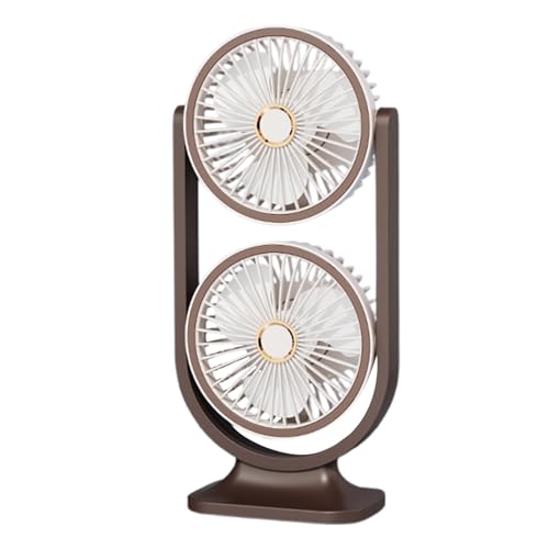 Ventilador de escritorio - Ventilador de mano recargable - Ventiladores de mesa de enfriamiento portátiles | Fans de viajes para vacaciones | de escritorio pequeño | USB recargable de enfri
