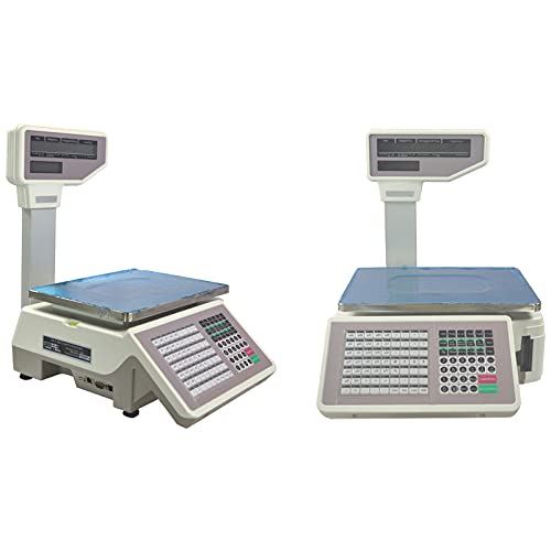 Báscula Comercial Digital con Impresora Térmica 15kg 110V miniatura 1