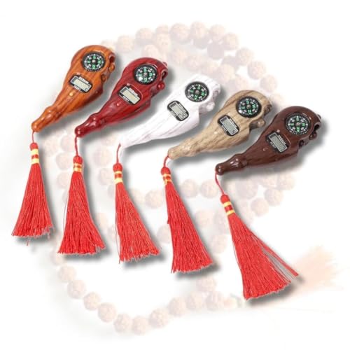 Image of Digital Prayer Beads Counter - Portable Rotating Finger Counter for Meditation, Pooja, Japa, Islamic Tasbeeh, Buddhist Jaap Mala 108 Beads - Handheld Digital Counter