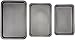 Amazon Basics 3-Piece Baking Sheet Set