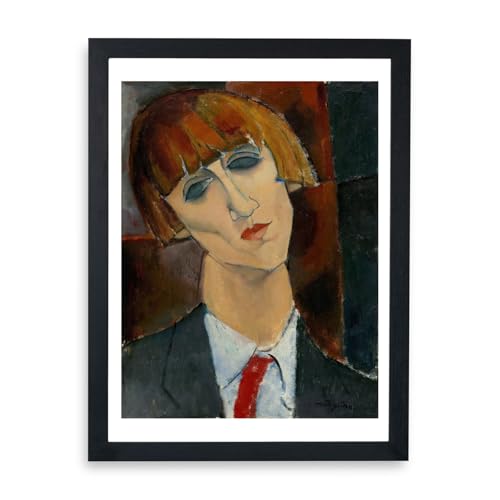 Modigliani Madame Kisling affiche encadrée grand format décoration murale