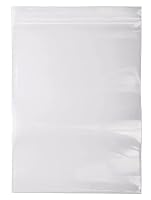 Vista 17 de 200 bolsas de plástico transparente de 6 x 9 pulgadas, bolsas de polietileno con cierre resellable de 2 mil con cierre resellable