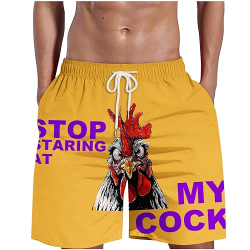 Mens Funny Hawaiian Pleated Tropical Straight Leg Loose Fit Trousers Pants Shorts for Man Beach Summer Fall 2025