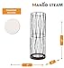 Mango Steam Pluvian Soakstone Umbrella Holder (Regular, Black)