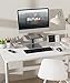BoYata Monitor Stand, Adjustable Monitor Riser Metal Computer Stand Compatible with TV, PC, Laptop, Computer, iMac, and All Screen Display-Space Grey
