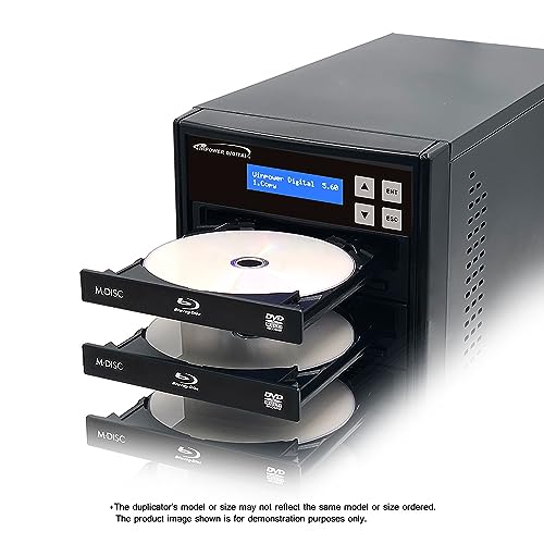 Vinpower Standard 3 Target Blu-ray BDXL DVD CD Burner Duplicator Copier Tower