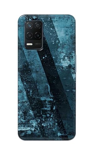Image of Printed Hard Back Cover for Realme 9 5G Back Cover (Rugged Background -J1) -190724(EA)