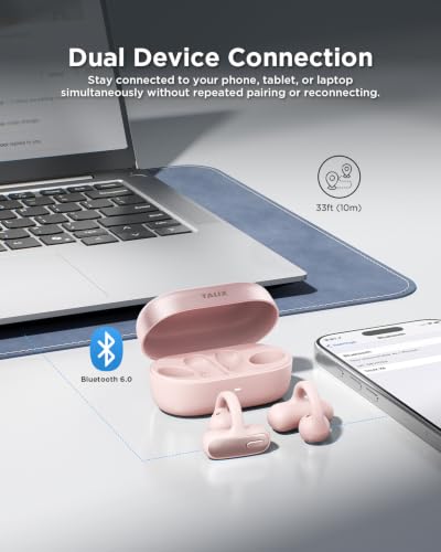 Talix X8 Open Ear Clip-On Wireless Bluetooth 6.0 Earbuds - image 6