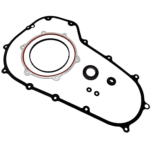 Image of Primary Cover Gasket Kit Compatible with Harley Davidson Road King Street Glides Electra Glide Ultra Limited FLHT 2007-2017