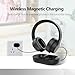 Wireless TV Headphones, TV Headphones Wireless for Seniors with Transmitter Charging Base, Bluetooth Headphones Compatible with All TVs, No Audio Delay, Plug and Play, Gift for the Elderly/Parents
