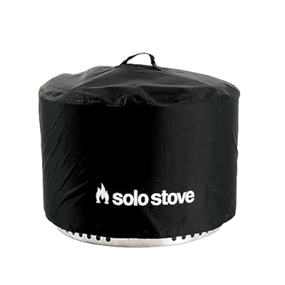 Solo Stove Yukon Shelter - Weather-Resistant Round Cover for Solo Stove Yukon Fire Pit and Accessories - PVC-Coated Polyester with Aluminum Reinforcement - Waterproof Year-Round Protection