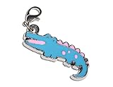 Enez Anhänger Dangle Charms Charm Krokodil (3,0 x 1,4cm) r1810