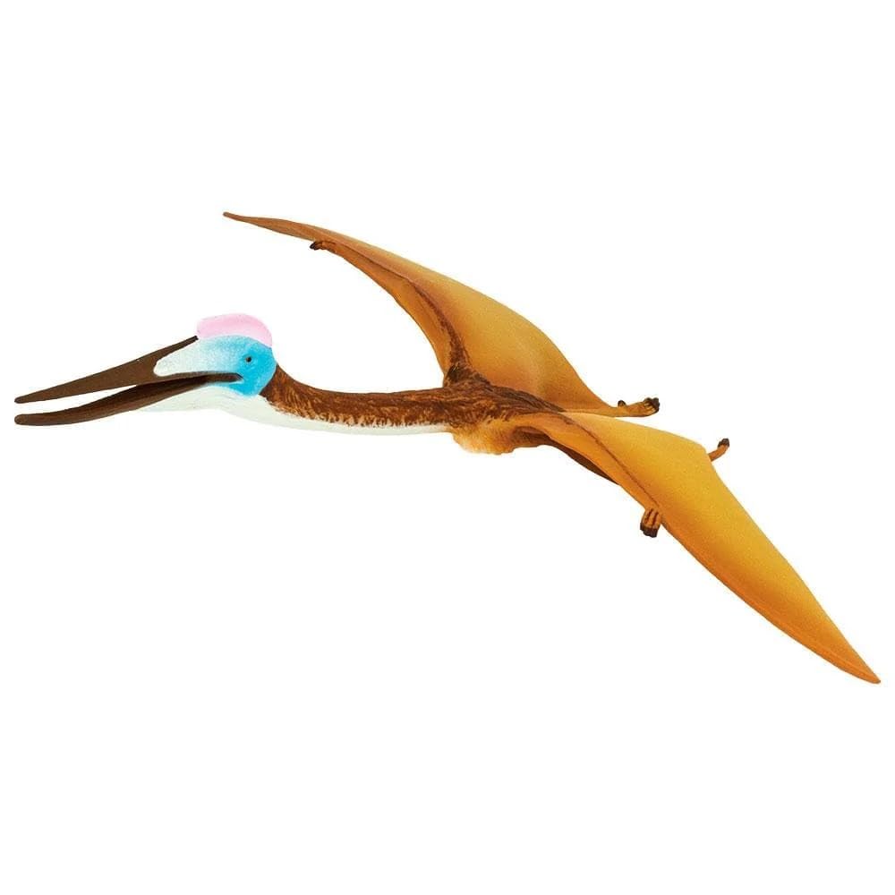 Safari Ltd. Quetzalcoatlus Figurine - Detailed 8.75" Wingspan Dinosaur Figure - Educational Toy for Boys, Girls, and Kids Ages 3+
