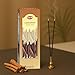 Hem Cinnamon Incense Sticks (120 Sticks, 6 Boxes Inside) - 9 Inches Long, 20g per Box - Perfect for Meditation, Rituals,Cleansing & Yoga.