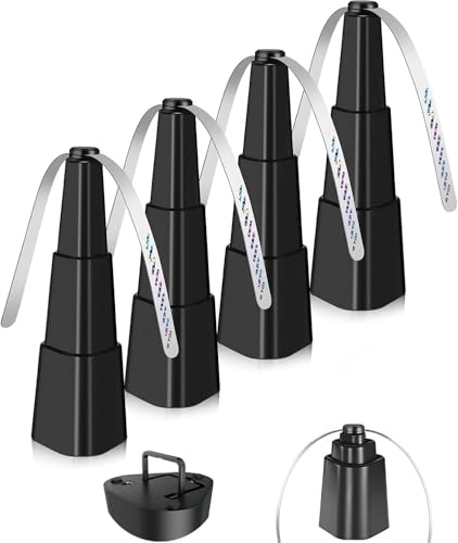 4 Pack Fly Fans for Tables Fly Repellent Fan Rechargable for Outdoor
