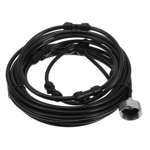 Parliky for Outdoor Fans 6m Patio Cooling System Kit No Electricity Required Garden Fan Misting Accessory