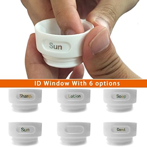 Fnship 4 Pack Sucker Type Portable Food Grade Squeeze Silicone Liquid Travel Bottles Tsa Approved For Shampoo, Conditioner, Lotion, Toiletries, Food Condiment(1Oz,White+Blue+Green+Pink) #TOP2