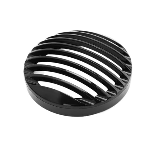 Grille de phare moto 5 3/4 protection couvercle noir pour Iron 1200