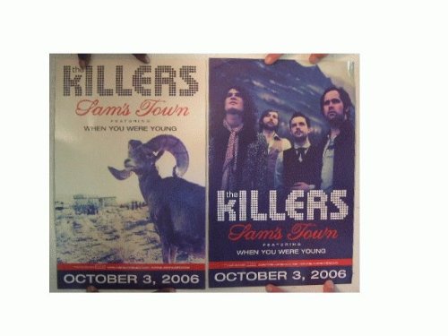 The Killers Poster sam's Town Two Sided
