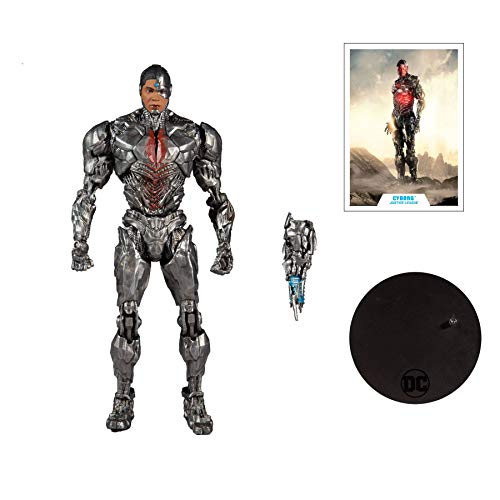 Mcfarlane - Dc Justice League 7 Figures - Cyborg #TOP5