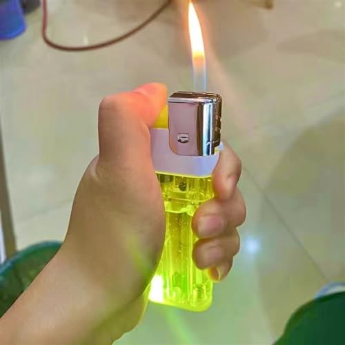 Encendedor desechable transparente jumbo Wenhuyaoo miniatura 3