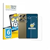 [Ultra transparent] Le film protecteur est ultra transparent et donc tout le contenu de ton écran est affiché parfaitement net - compatible avec Motorola Signature (Avant+Caméra)