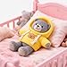 Toyvian 2pcs Small Plush Bear Doll Costume Stuffed Animal Outfit Girl Boy Plush Doll Hooded Sweater Clothes Cute Stuffed Animal Outfit Clothing for 6-8 Inch Bears