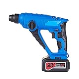 ▲ MOTOR: el taladro profesional de iones de litio con un potente motor de par máximo es una opción ideal para el mantenimiento de herramientas, la decoración del hogar y la construcción de viviendas.