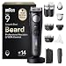 Braun Barttrimmer Series 9, Kabelloser Bartschneider Herren, BT9565, Titan