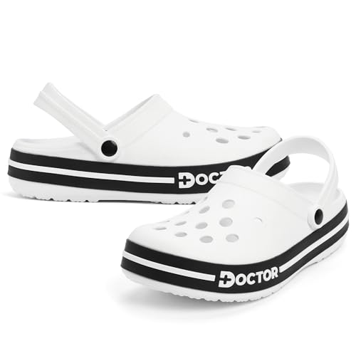 Image of Men Clogs with Back Strap | Lightweight Comfort Footwear | Cushioned EVA Sole | Anti-Slip Everyday Wear Clogs for Indoor, Outdoor, Work & Casual Use