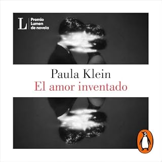 Diseño de la portada del título El amor inventado