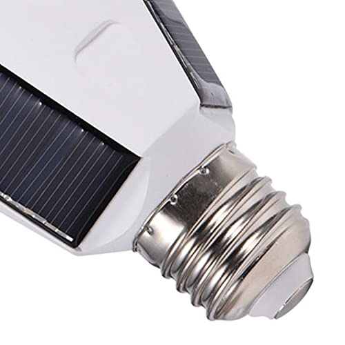 Lâmpada LED de Painel Solar Portátil para Ambientes Internos e Externos, à Prova D'água, Economia d